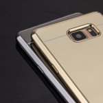 Wholesale Galaxy Note FE / Note Fan Edition / Note 7 Mirror Shiny Hybrid Case (Champagne Gold)